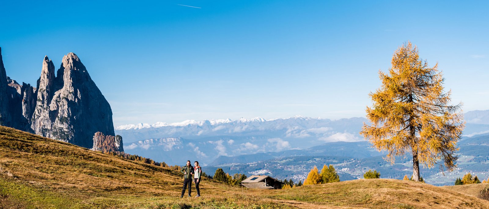Escursioni autunnali sull’Alpe di Siusi – da questa parte!