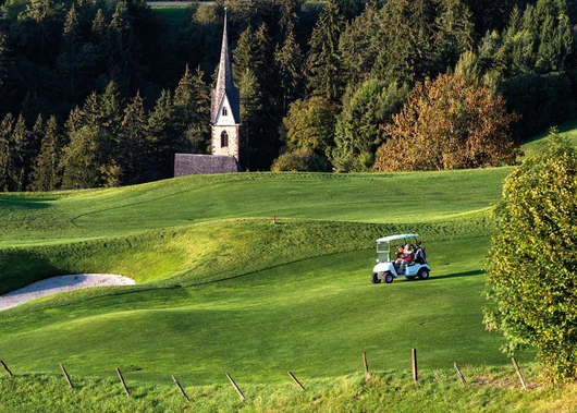Giocare a golf sull’Alpe di Siusi al Lamm