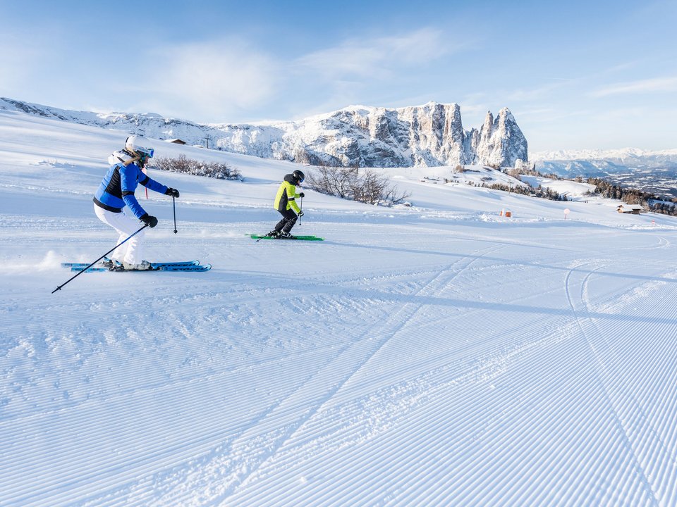 A winter holiday on Alpe di Siusi/Seiser Alm: Hotel Lamm