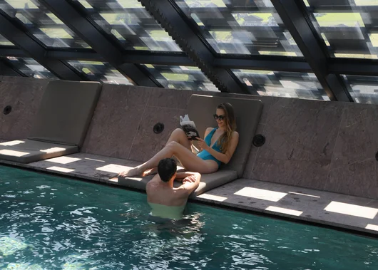 Sky pool in South Tyrol: Hotel Lamm