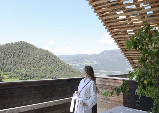 Sky pool in South Tyrol: Hotel Lamm